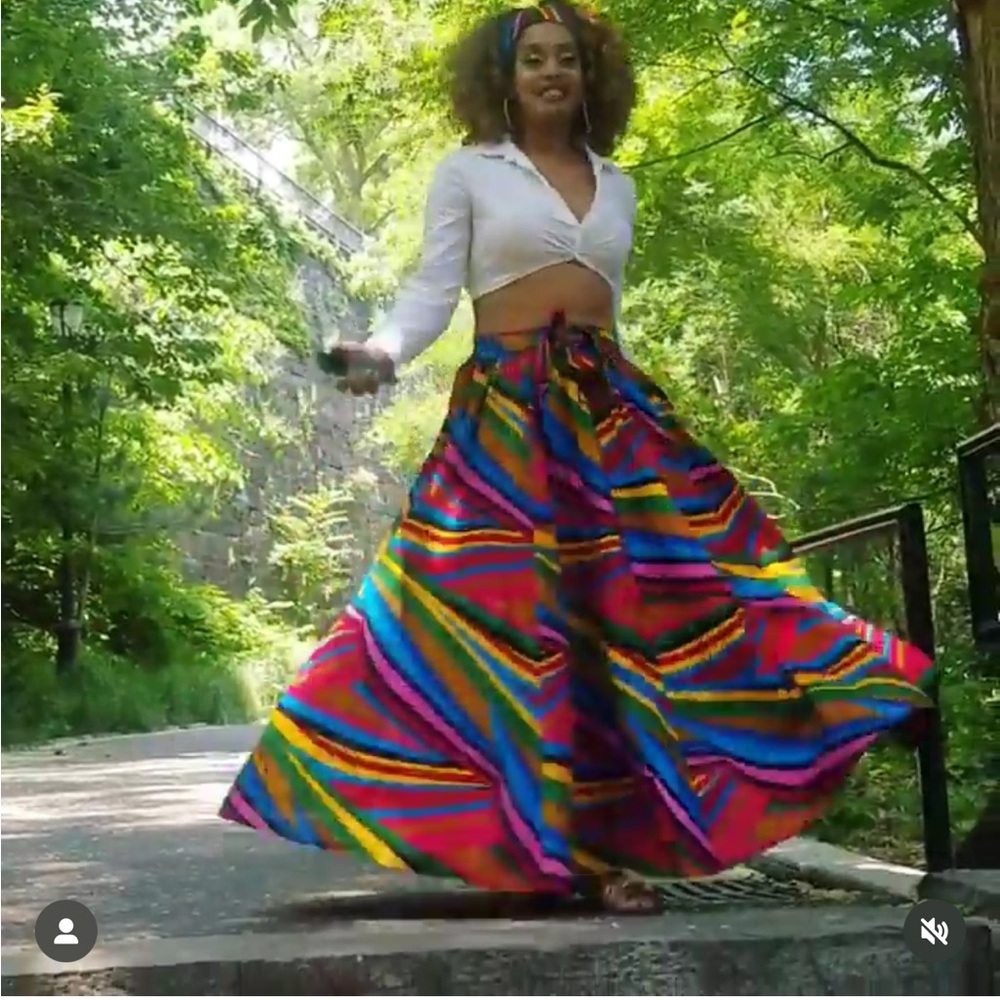 Look at me Vibrant Multicolor Skirt